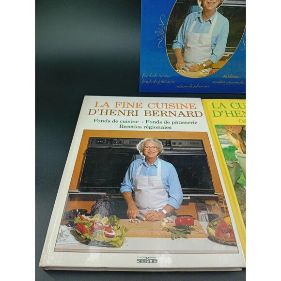 La Fine Cuisine du Henri Bernard French Cookbook Vintage 1981 - Picture 5 of 7